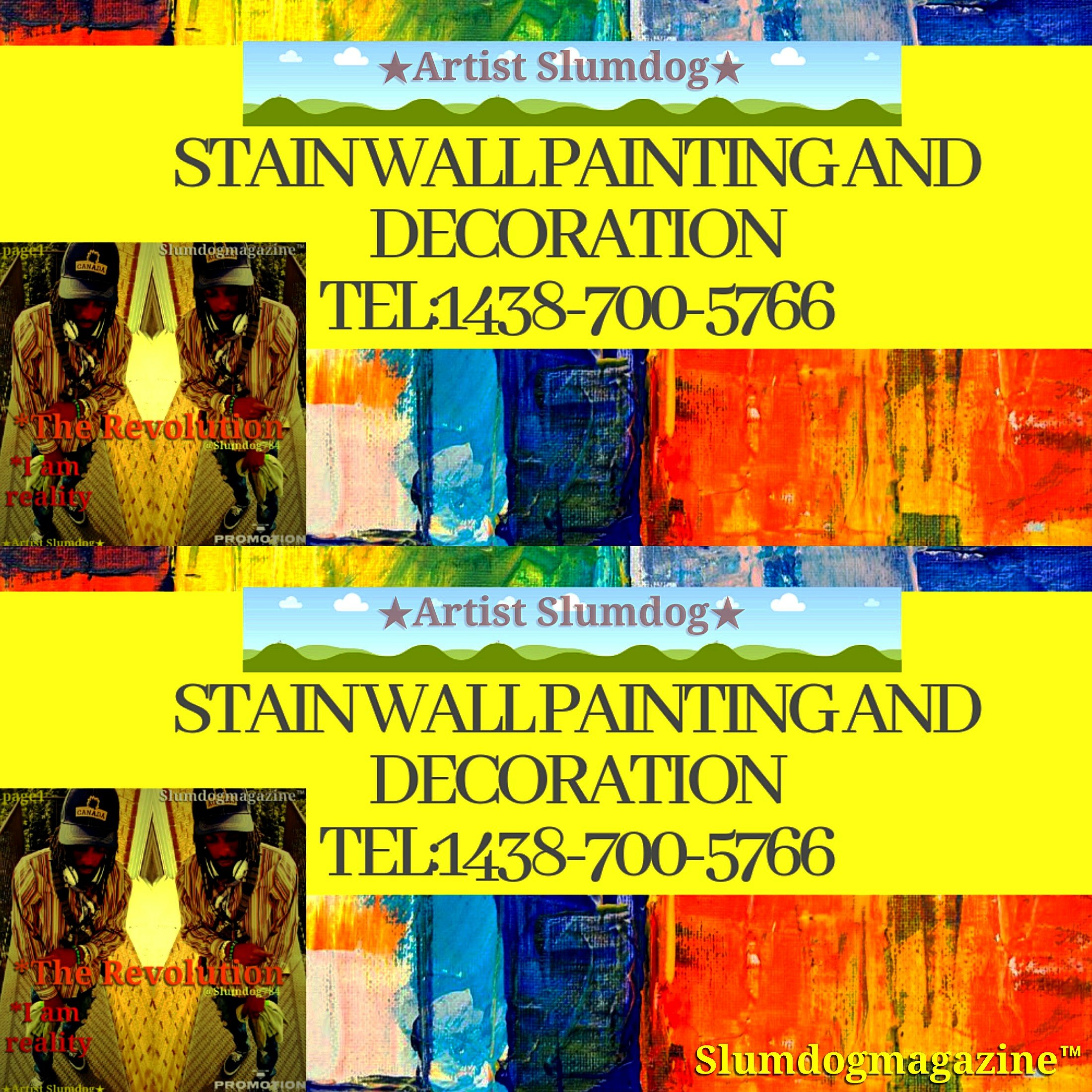 STAIN WALL PAINTING AND DECORATION